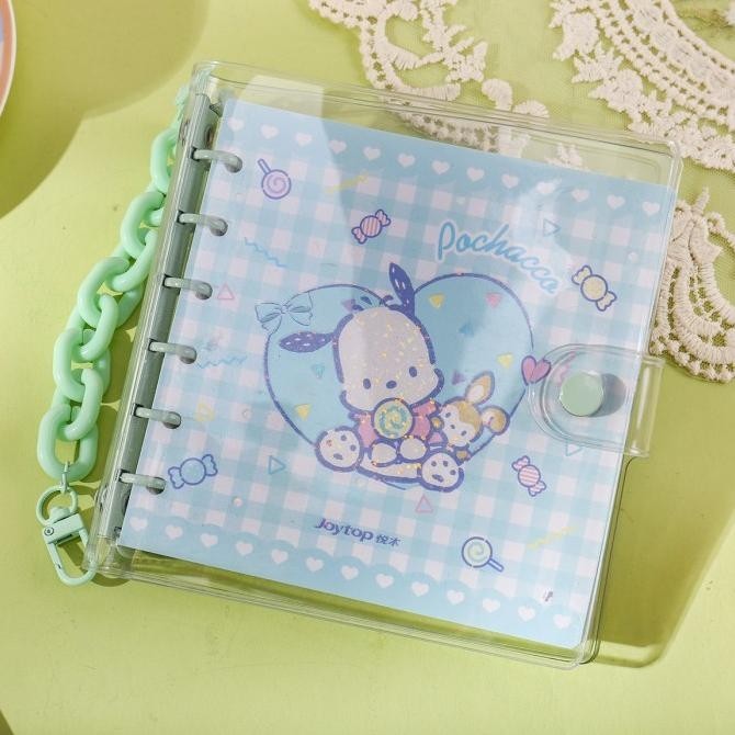 

Mimimoo Mini Notebook Buku Catatan Binder Sanrio Cinnamoroll Kuromi Kualitas Premium