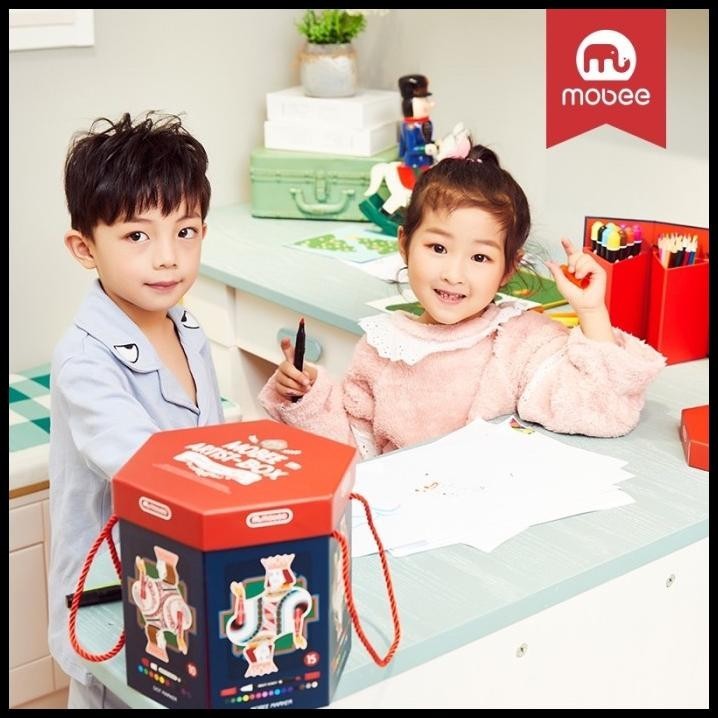 

BEST DEAL MOBEE GREAT ARTIST BOX SET - ALAT MEWARNAI ANAK - CRAYON ANAK !!