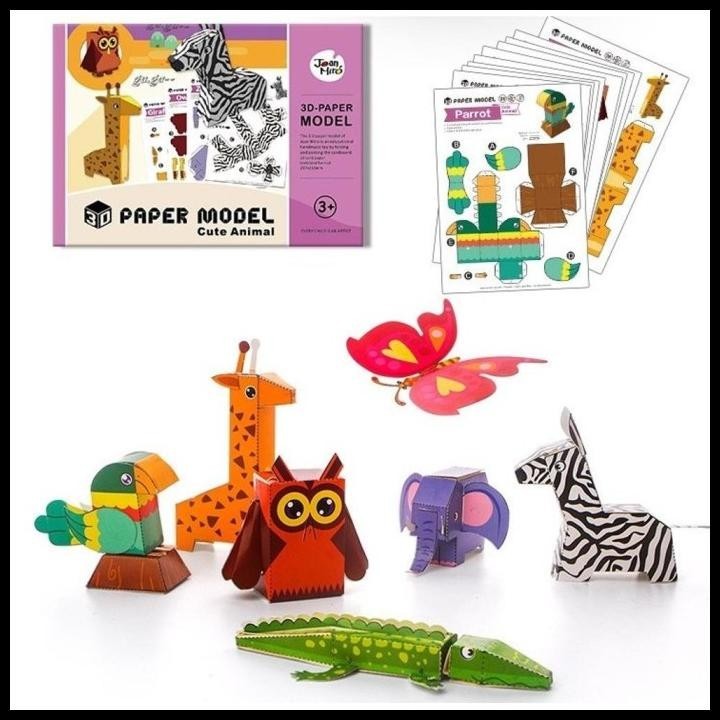 

TERBARU MAINAN KERTAS LIPAT 3D - PAPER CRAFT JOAN MIRO -ORIGAMI -ACTIVITY BOOK !!!!