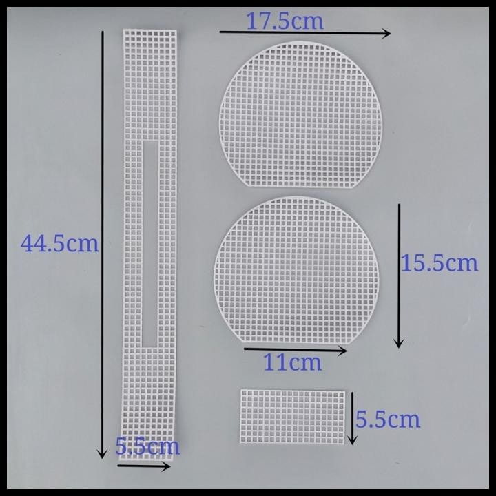 

TERMURAH CANVAS PLASTIK BULAT C / DIY BAG !!!!!