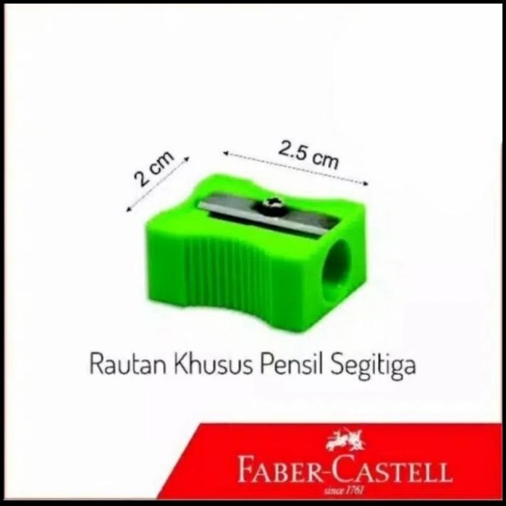 

GRATIS ONGKIR RAUTAN FABER CASTELL PENSIL SEGITIGA YUNIOR
