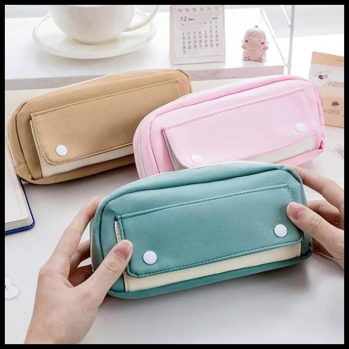 

TERBARU PENCIL CASE KOTAK PENSIL AESTHETIC KOREA STYLE TEMPAT PENSIL LUCU !!!!!!!