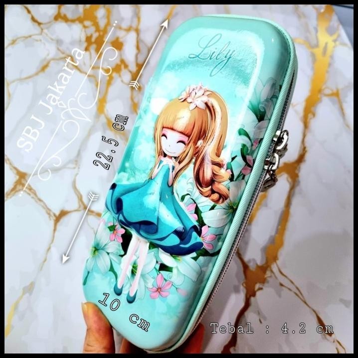 

DISKON TEMPAT PENSIL KOTAK PENSIL SMIGGLE LOOKALIKE 3D HARDCASE LILY ASTER !!