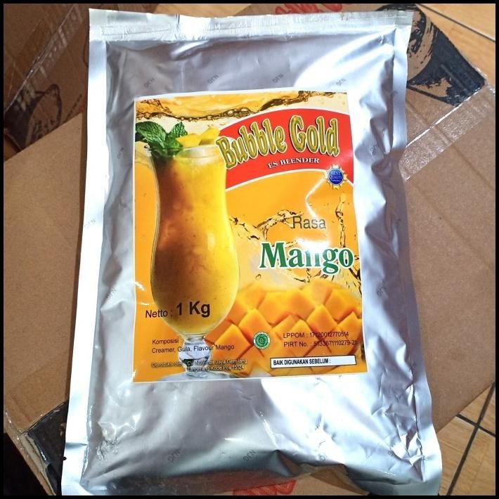 

HOT DEAL BUBBLE GOLD 1KG / BUBBLE DRINK / BUBUK MINUMAN ES BLENDER BANYAK RASA !