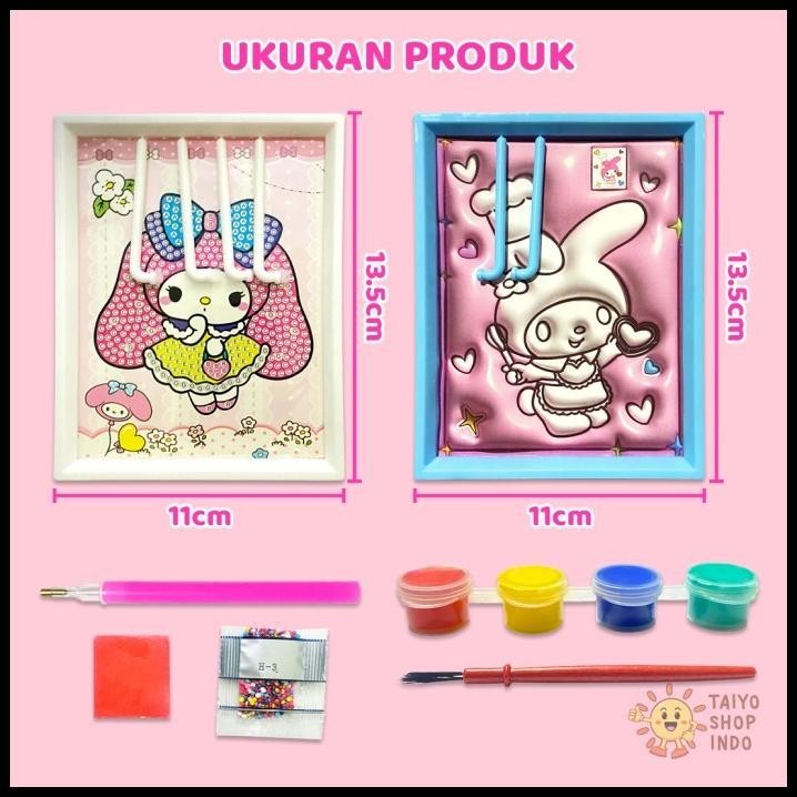 

GRATIS ONGKIR TAIYO DIY WATERCOLOR DIAMOND PAINTING FRAME SANRIO WATER COLOR CAT AIR KARAKTER BERLIAN LUKISAN BINGKAI PAINT WARNA !!!!!!!