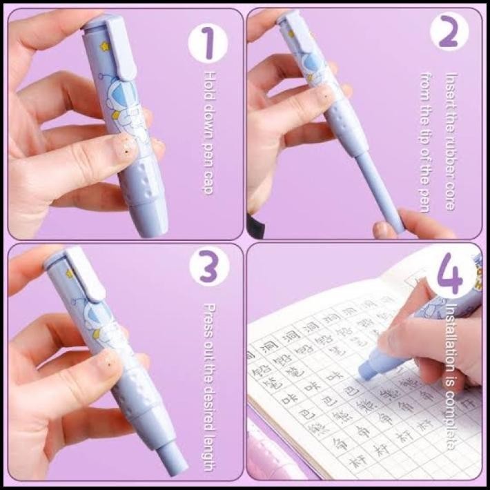 

GRATIS ONGKIR PENGHAPUS PENSIL PULPEN KOREA PEN SHAPE ERASER PENGHAPUS KAWAII !!!