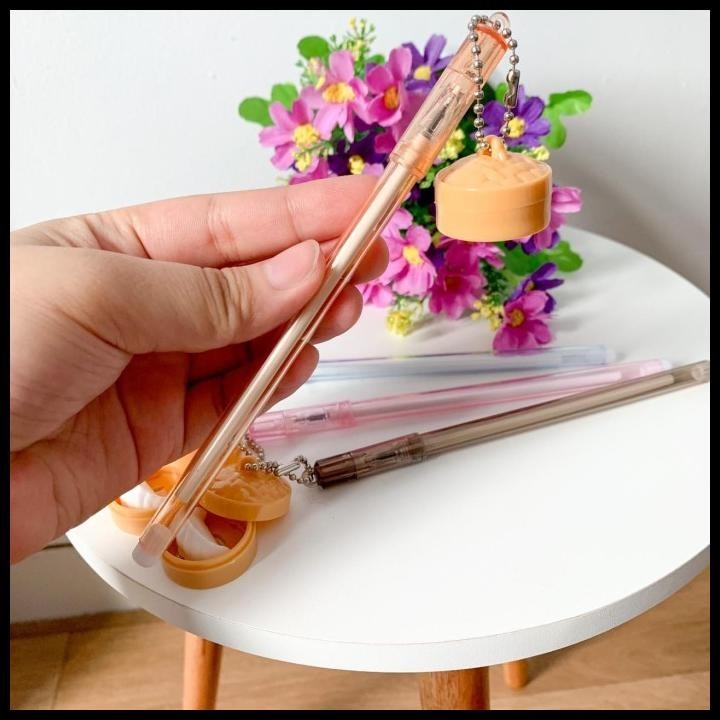 

DISKON PULPEN GANTUNGAN KUOTIE DIMSUM DUMPLING LUCU 1 LUSIN PEN GEL MAKANAN