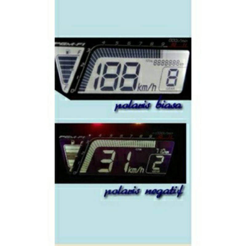 POLARIZER POLARIS Lcd Speedometer