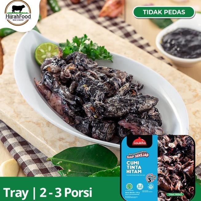 

Laukita Cumi Tinta Hitam | Tumis Cumi Asin Bumbu Tinta Hitam Siap Saji Legaza