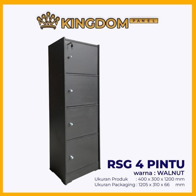 

Rak Susun 4 Pintu Minimalis Kualitas Premium