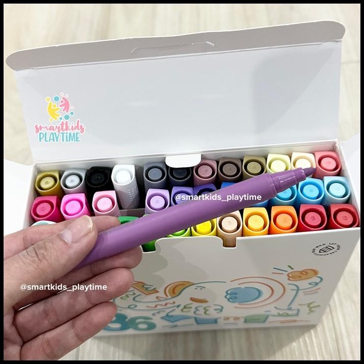 

TERBARU MIDEER ACRYLIC MARKERS ULTRA-ROUND NIB SET KESENIAN ANAK !!!