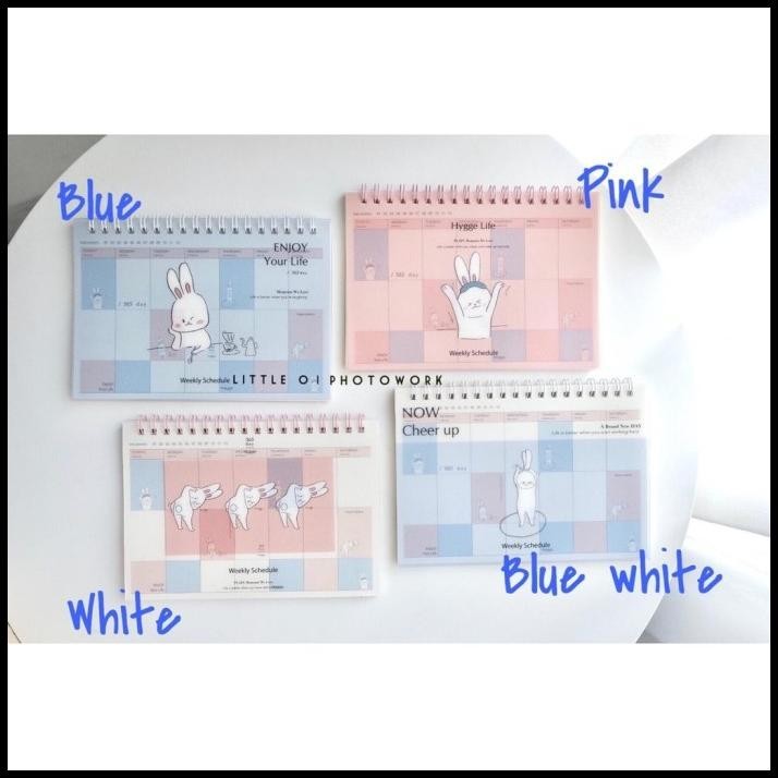 

BEST DEAL SPIRAL WEEKLY PLANNER / WEEKLY PLANNER LUCU / WEEKLY SCHEDULE !!!!