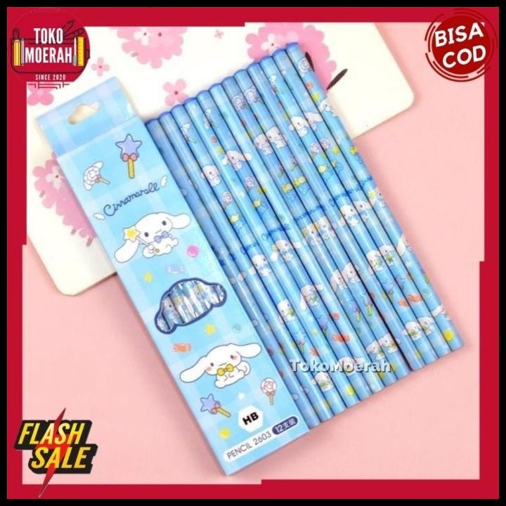 

GRATIS ONGKIR PENSIL SANRIO 1 LUSIN 12PCS 1 BOX PENSIL HB KAYU SANRIO LUCU UNIK COD !!!!!!