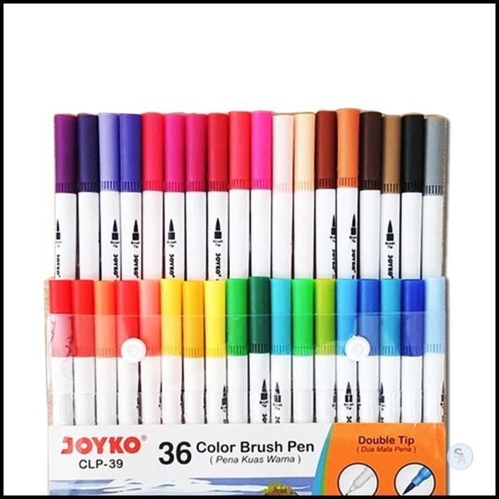 

JOYKO - COLOR PEN CLP-39 - BRUSH PEN 36 WARNA - SET