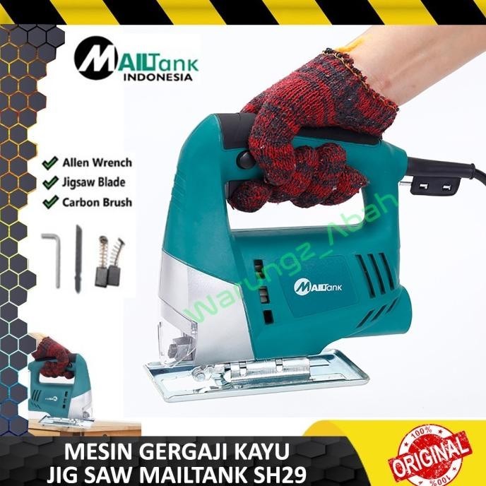 MESIN JIGSAW JIG SAW GERGAJI POTONG UKIR PAPAN KAYU TRIPLEK LISTRIK