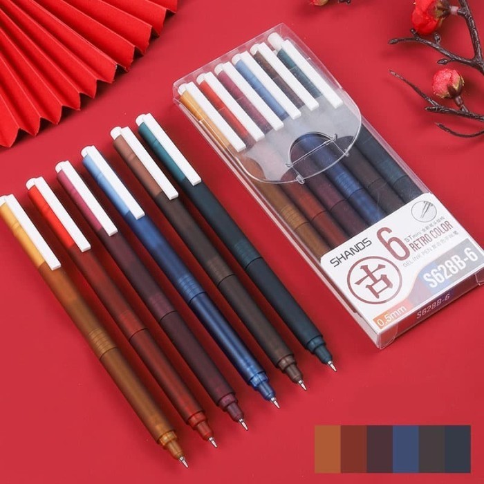 

Ready Shands Retro Color Gel Ink Pen [CREATIV]