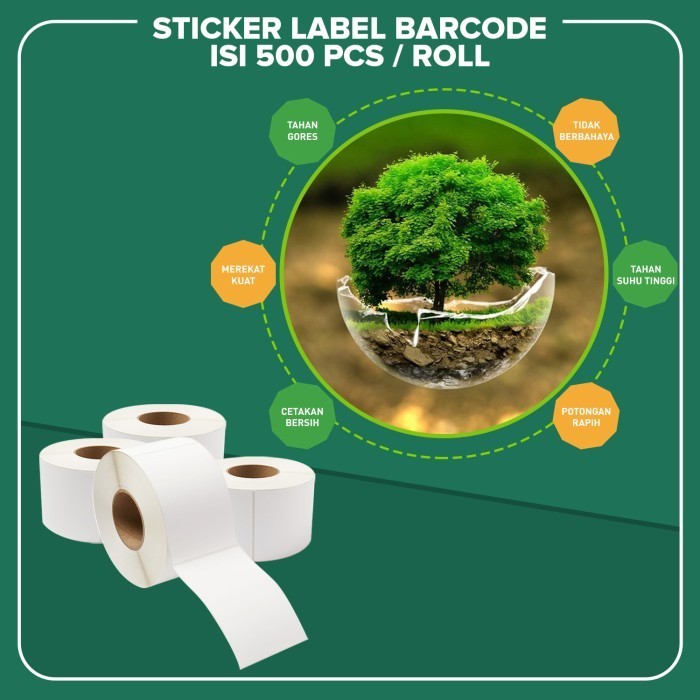 

Label Barcode Thermal 100 X 120 Kertas Sticker Thermal 100 X 120
