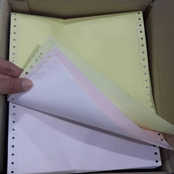 

Continuous Form Paper Prins 9.5" X 11" - 3 Ply Isi 1000 Set