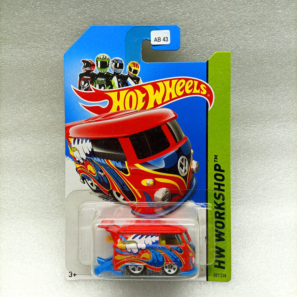 AB43 Hot Wheels Kool Kombi HW Workshop Red