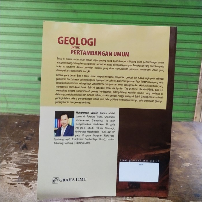

Buku Geologi Untuk Pertambangan Umum Muhammad Dahlan Balfas Terlaris