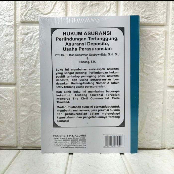 

Buku Hukum Asuransi Man Suparman Termurah Terlaris