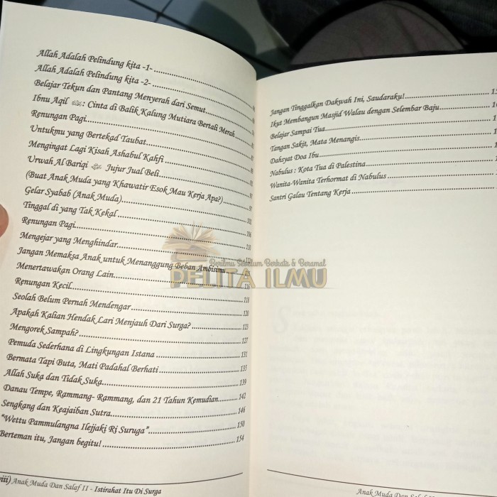 

Buku Anak Muda Dan Salaf Seri 2 - Istirahat Itu Di Surga