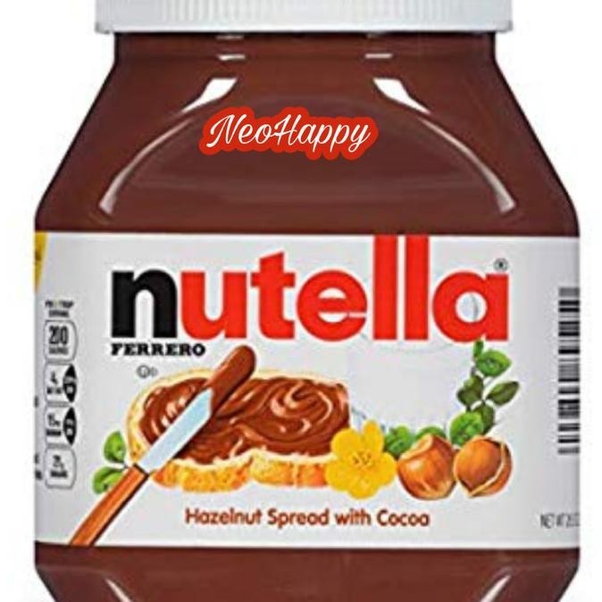 

Nutella spread hazelnut 1 kg exp panjang
