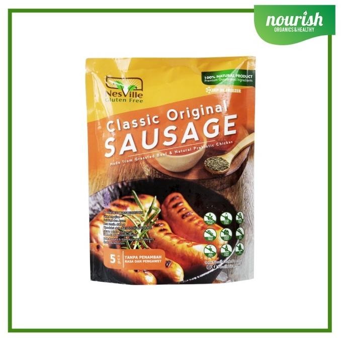

Nesville Classic Original Sausage Sosis Non GMO,GLUTEN FREE, HALAL