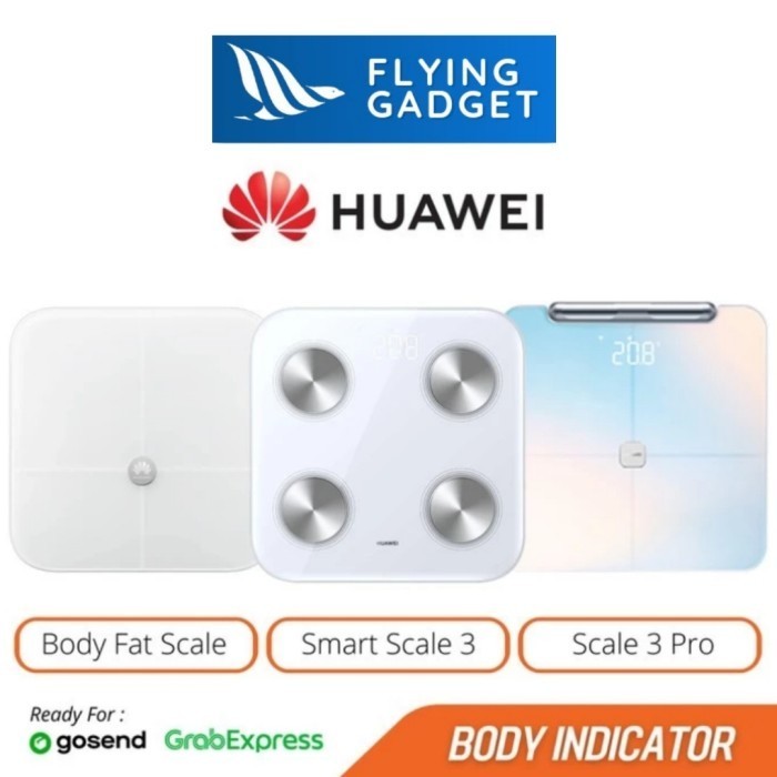 HUAWEI SMART SCALE / 3 / 3 PRO BODY INDICATORS - TIMBANGAN BADAN