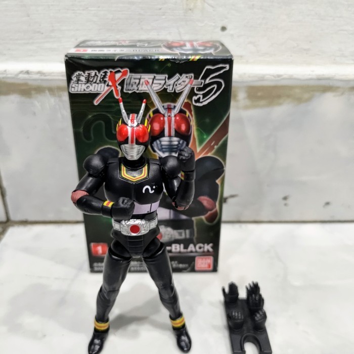 [BDJ] shodo-x kamen rider black/satria baja hitam,bandai,No sodo,shf,sic,hdm