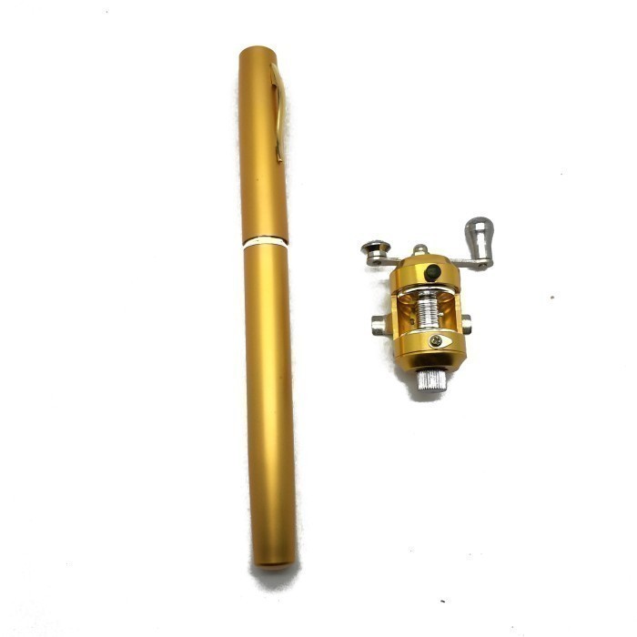 Fishing Pen Alat Pancing Pena Set (Reel + Joran)