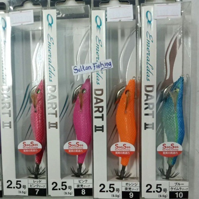 Umpan Mancing Cumi Original Egi Daiwa Emeraldas Dart Ii 2.5 Ultra