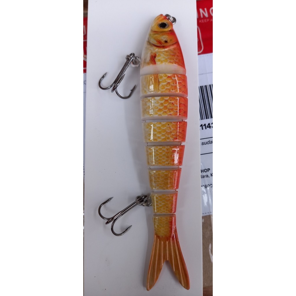 Umpan Pancing Lure Fishing Sinking Hard Swimbait Jointed Fishing Bait