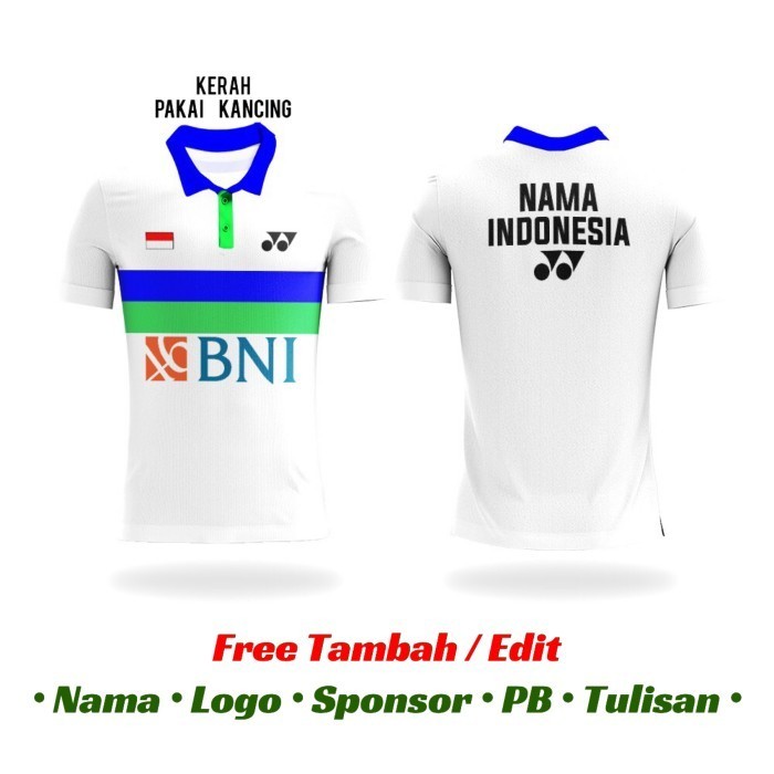 Jersey Bulutangkis Badminton Custom Denmark France Open Minion