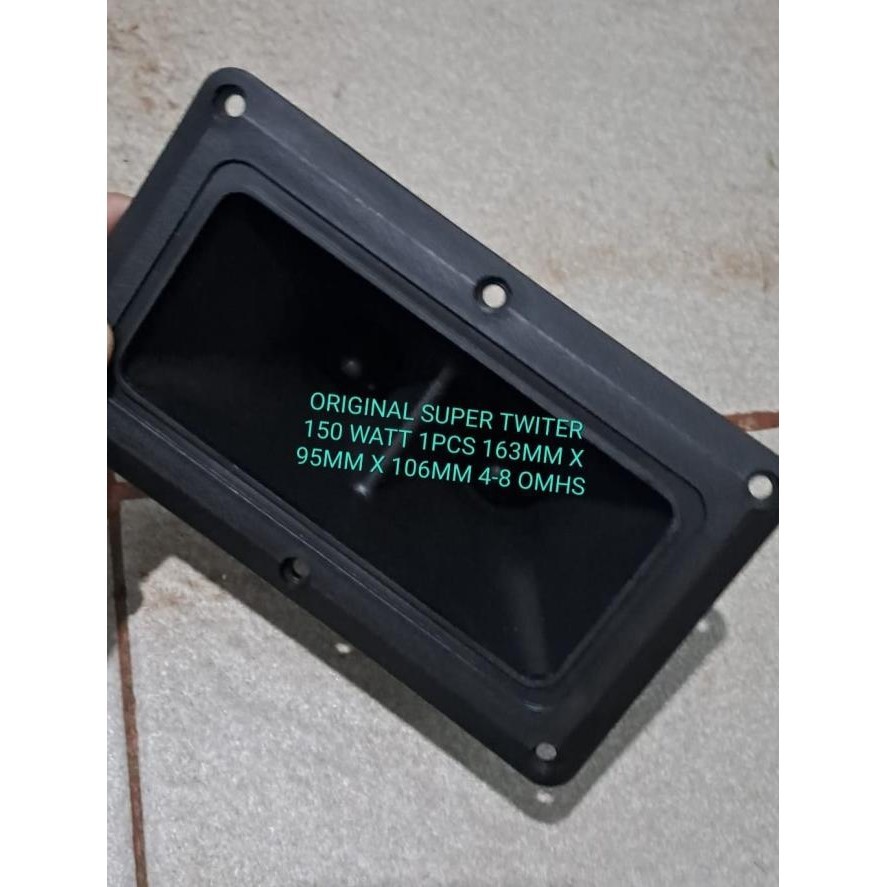SPEAKER SUPER TWITER DUAL DOUBLE 150 WAT MAGNET NEODYNIUM HORN CORONG