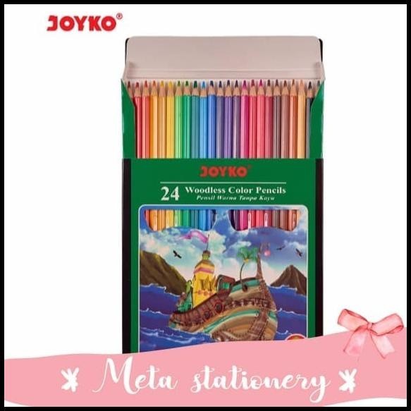

TERBARU COLOR PENCIL / PENSIL WARNA JOYKO CP-104 / 24 WARNA
