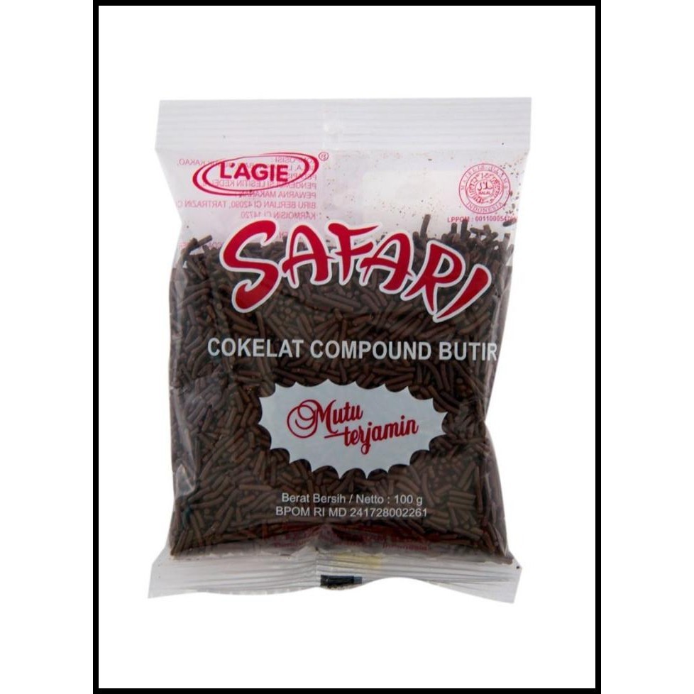 

HOT DEAL L'AGIE HEGEL-SLAG SAFARI POLOS 100G COKELAT MESES !!!