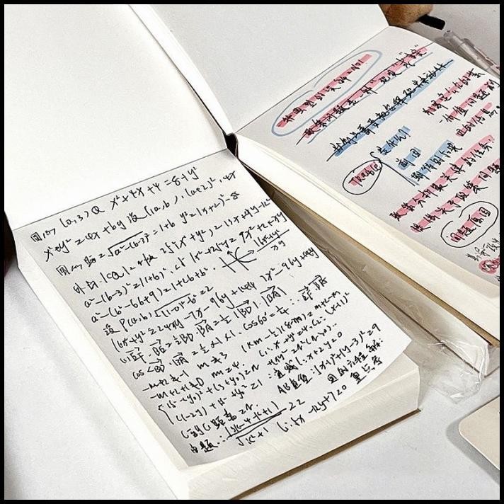 

BEST DEAL BUKU TULIS CATATAN DRAFT PAD NOTEPAD AESTHETIC KRAFT STYLE ISI 250 LBR !!!!