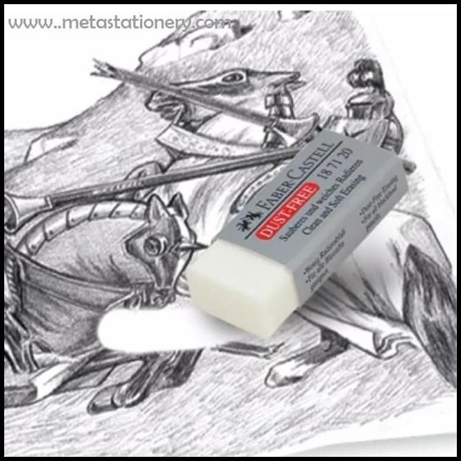 

TERMURAH PENGHAPUS FABER CASTELL PUTIH 187120 !!!