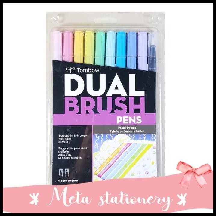

TERBARU ABT TOMBOW DUAL BRUSH PEN ART MAKER PASTEL PALLETE !!