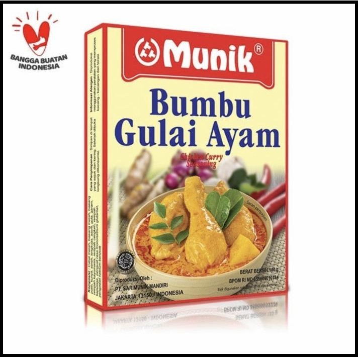 

TERBARU BUMBU MUNIK GULAI AYAM 100 GRM !!!!!