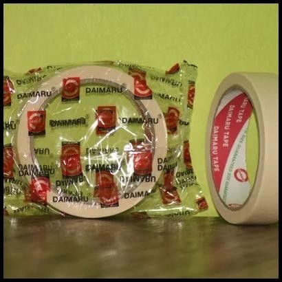 

GRATIS ONGKIR LAKBAN KERTAS DAIMARU / ISOLASI / LEM / MASKING TAPE 1" !!!!!!