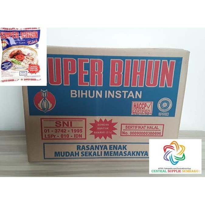 

BIG SALE SUPER BIHUN KUAH INSTAN [70GR /30 PCS /1 KARTON ] !!!!!
