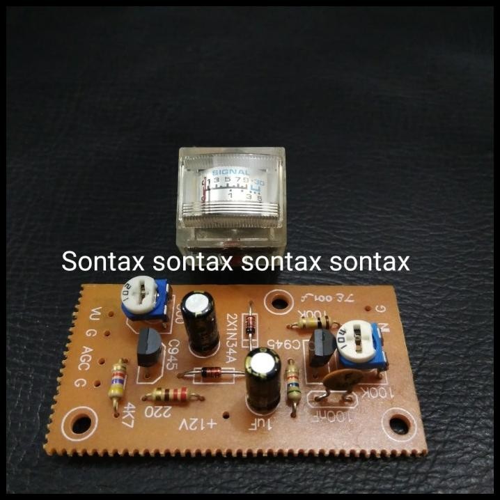 HOT DEAL PCB DIY AGC GAIN VU METER DRIVER RADIO HAM SSB BITX TRANSCEIVER 