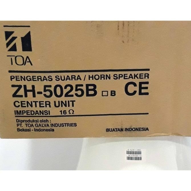 SPEAKER CORONG / HORN TOA ZH-5025 B ORIGINAL TOA (25 WATT)