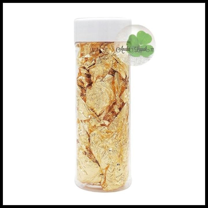 

GRATIS ONGKIR EDIBLE GOLD LEAF FOIL HIASAN KUE TABURAN FONDANT CAKE HIASAN KUE KERTA !