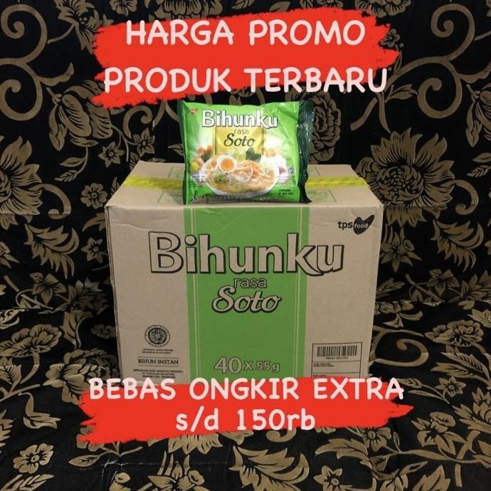 

BIG SALE BIHUNKU RASA SOTO | 1 DUS ISI 40 PCS | BIHUN INSTAN !!!!!