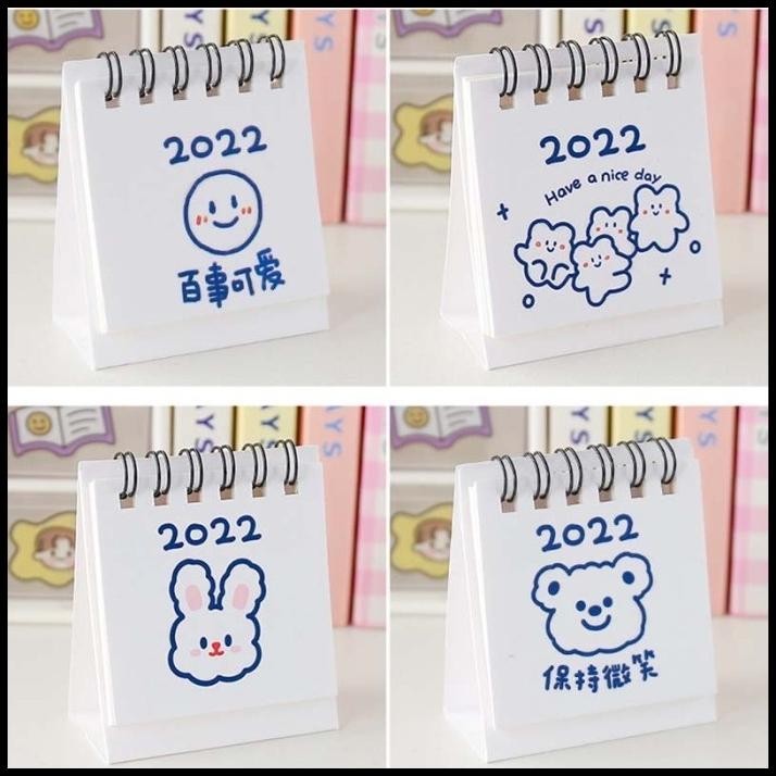 

TERMURAH KALENDER MINI MEJA 2022 KOREA AESTHETIC CUTE