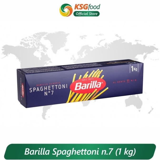 

TERBARU BARILLA SPAGHETTONI PASTA NO.7 [1KG] !!!!!