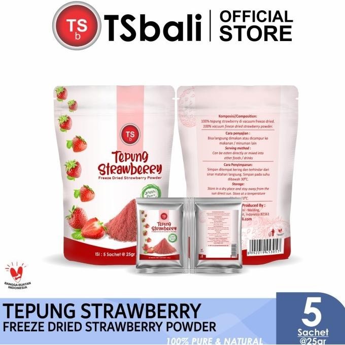 

READY STOCK IBEX FREEZE DRIED STRAWBERRY POWDER PURE/BUBUK STRAWBERRY 5S @25GR !!!!!